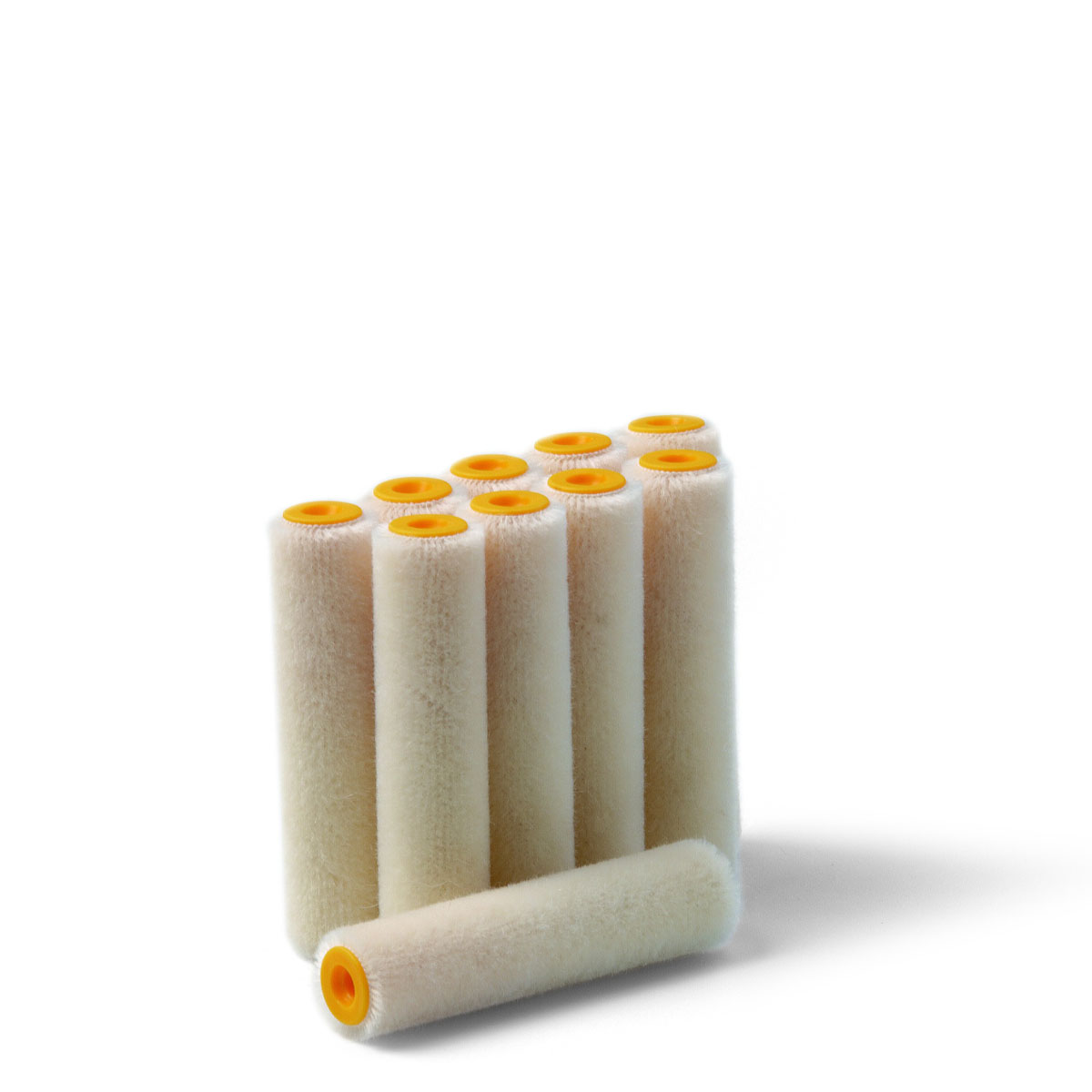 10x Schuller Lackrolle Mohair 10cm #21040 Lackwalze, Malerwalze