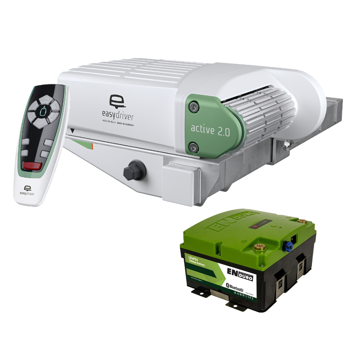 Easydriver Active 2.0 + Lithium Akku 30AH EN + Montage GP