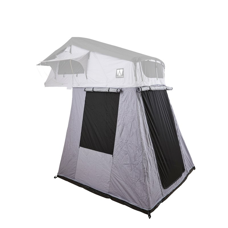 VICKYWOOD Vorzelt zu Dachzelt BALSA LIGHT 140 grau GEN 3