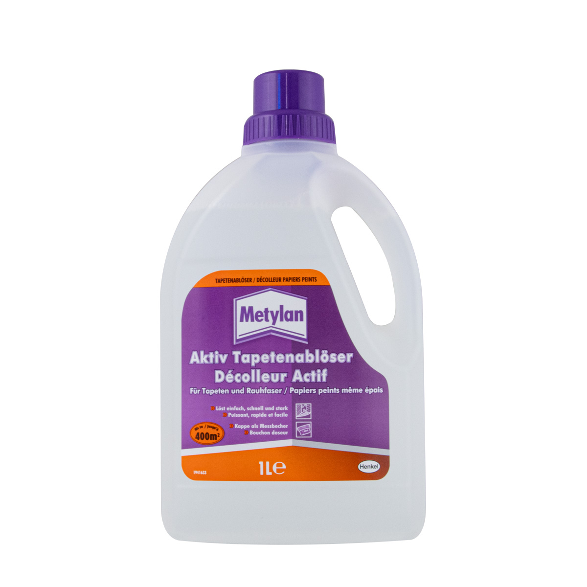 Metylan Aktiv Tapetenablöser 1L, Konzentrat, starker Tapeten Entferner