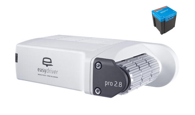 Easydriver Pro 2.8 + PPP 40AH Lithium Rangierhilfe 4 WD ALLRAD