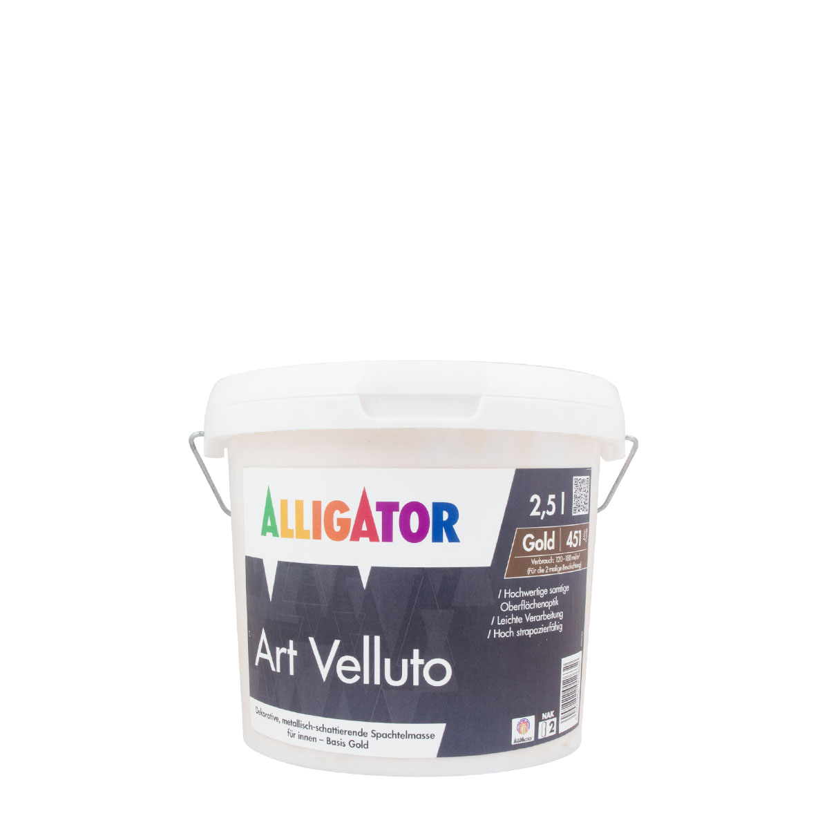 Alligator Art Velluto, Spachtelmasse, metallisch-schattierend