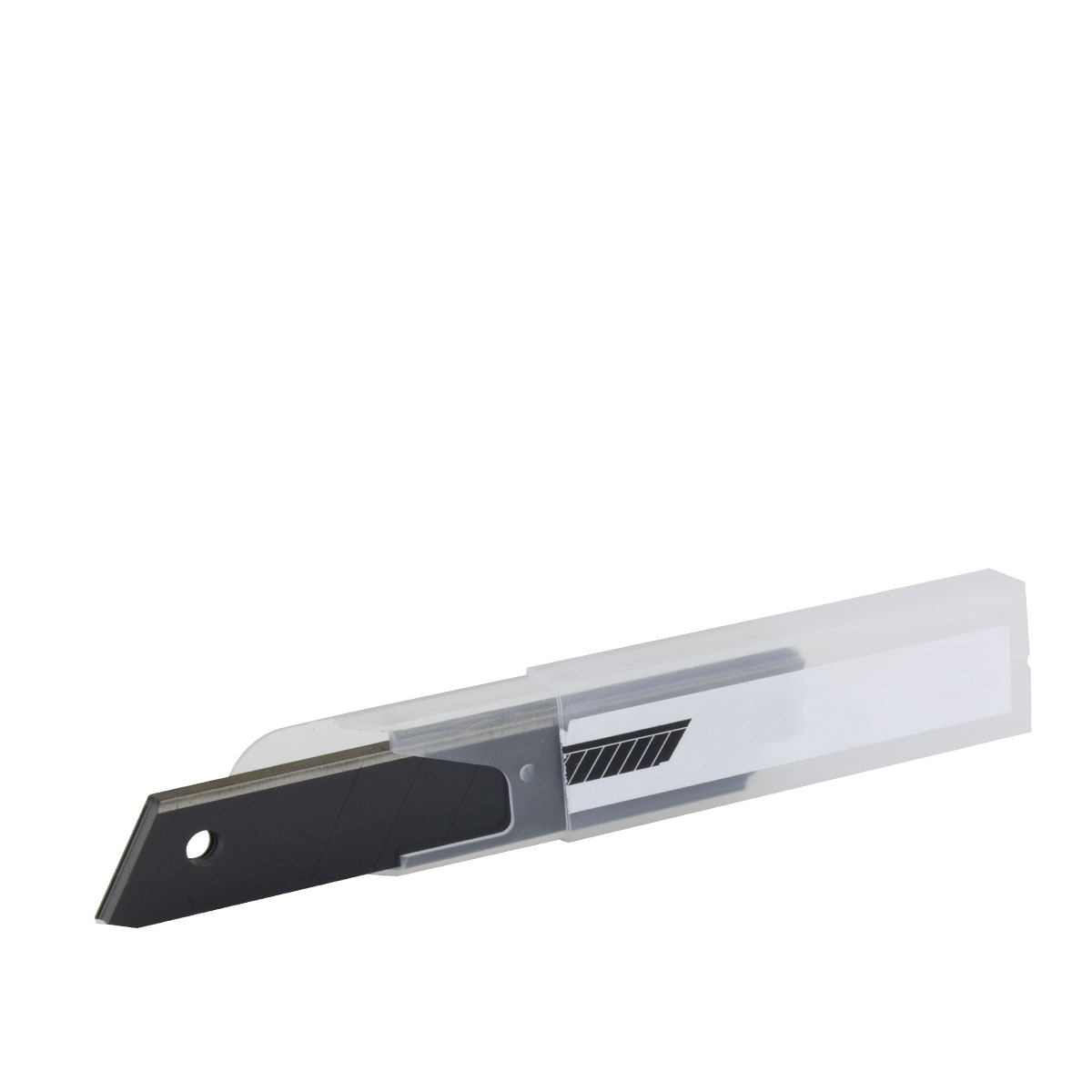 10x Premium Cuttermesser Ersatzklingen Black 18mm Klinge, Abbrechklingen