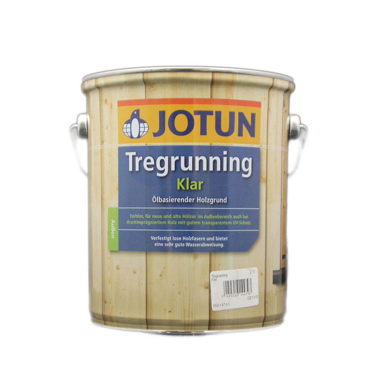 Jotun Tregrunning Klar 0,9L (ehem. Visir Oljegrunning)