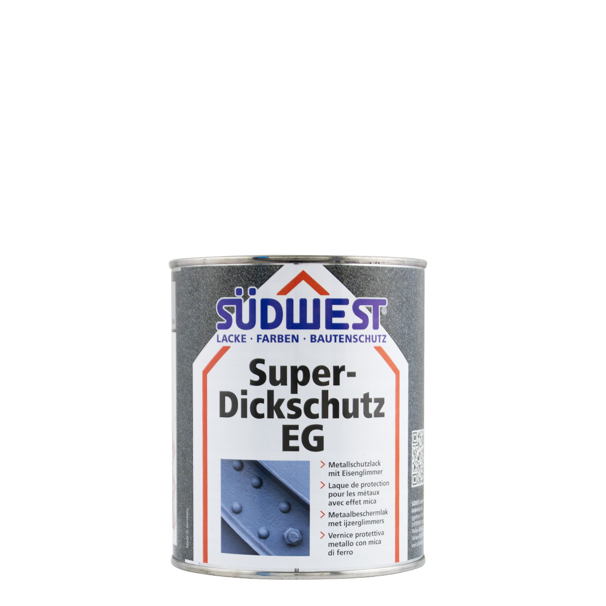 Südwest Super Dickschutz EG DB703 2,5L Eisenglimmer Metallschutzlack