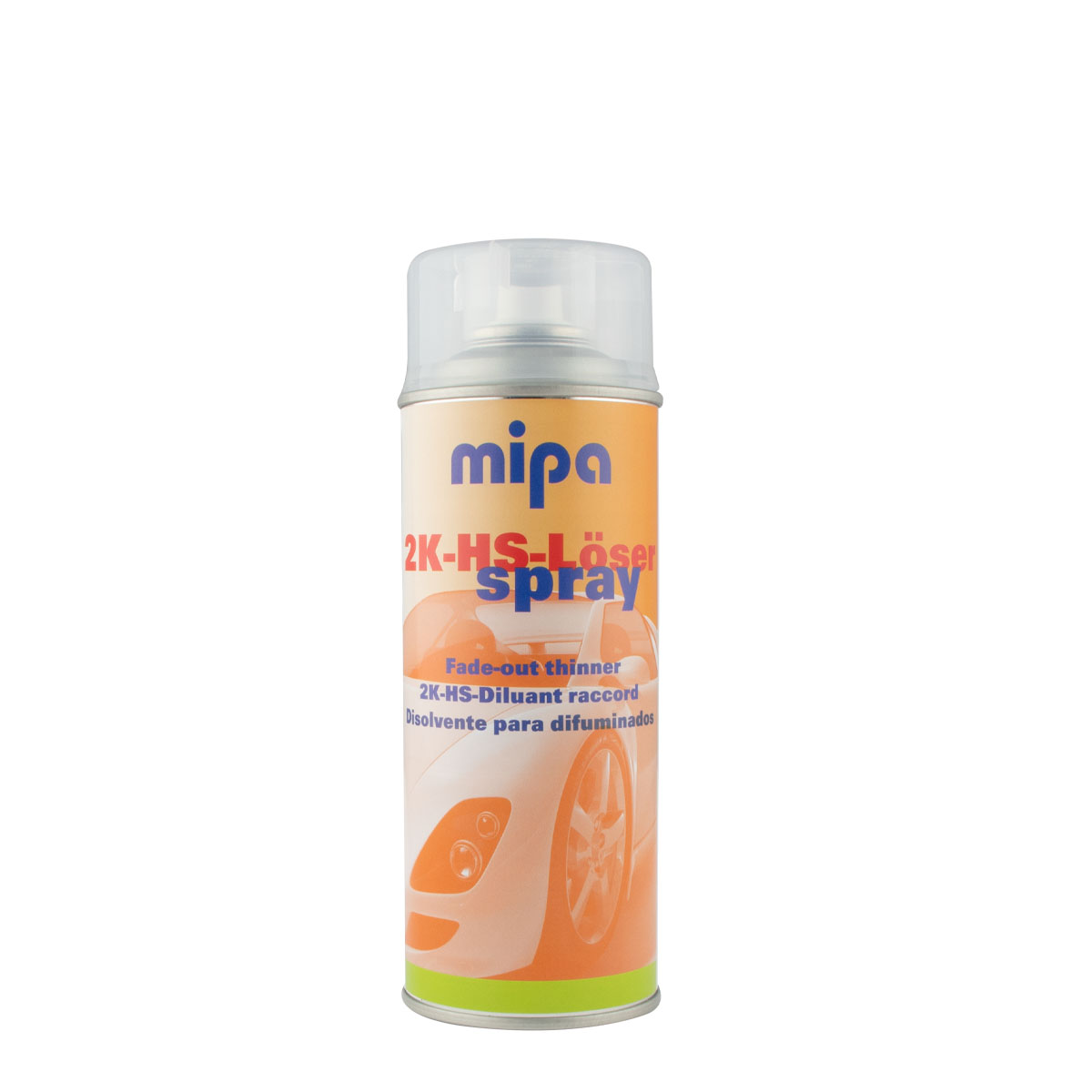 Mipa 2K HS-Löser 400ml Spray, Beispritzverdünnung