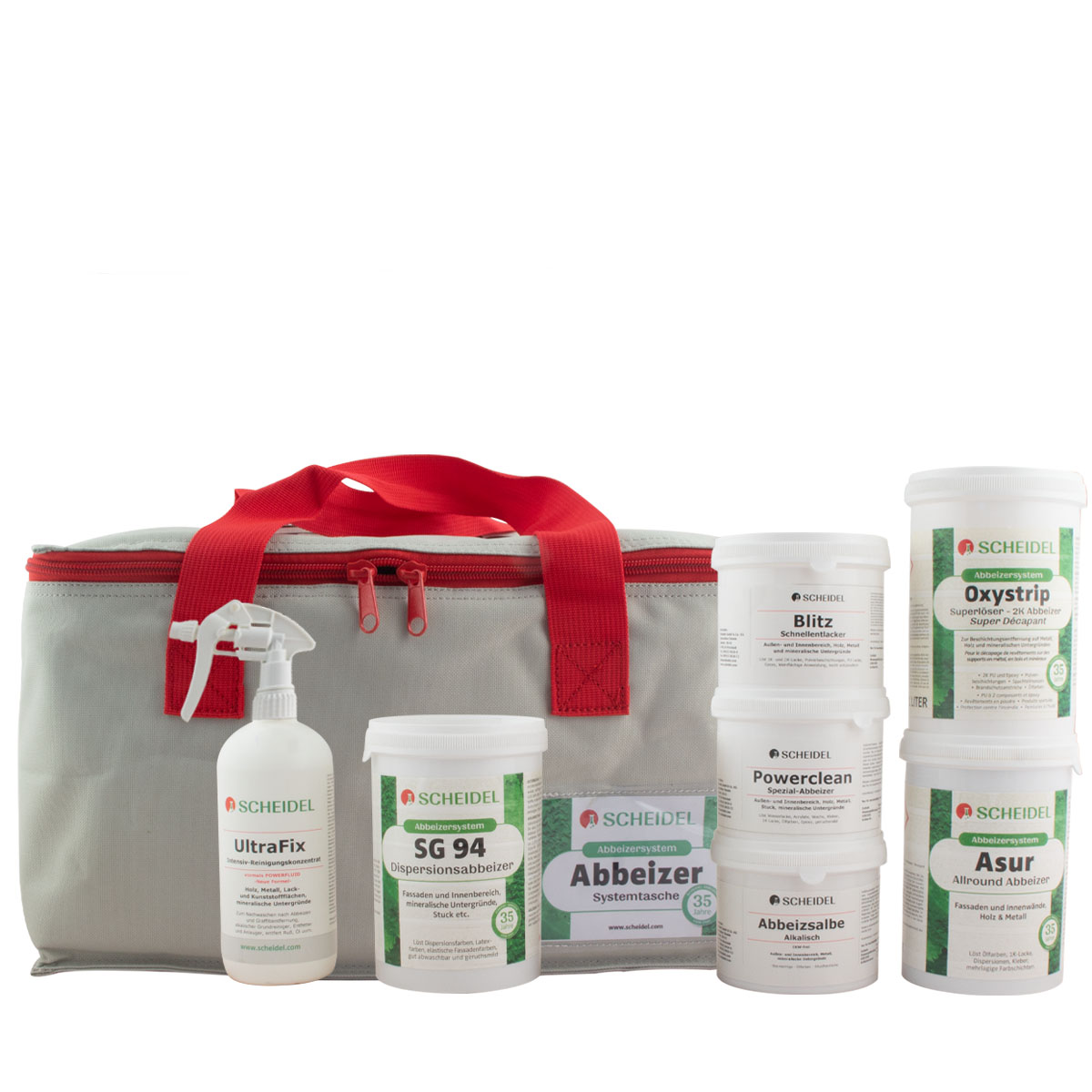Scheidel Systemtasche Abbeizer, Farbentferner, Entlacker