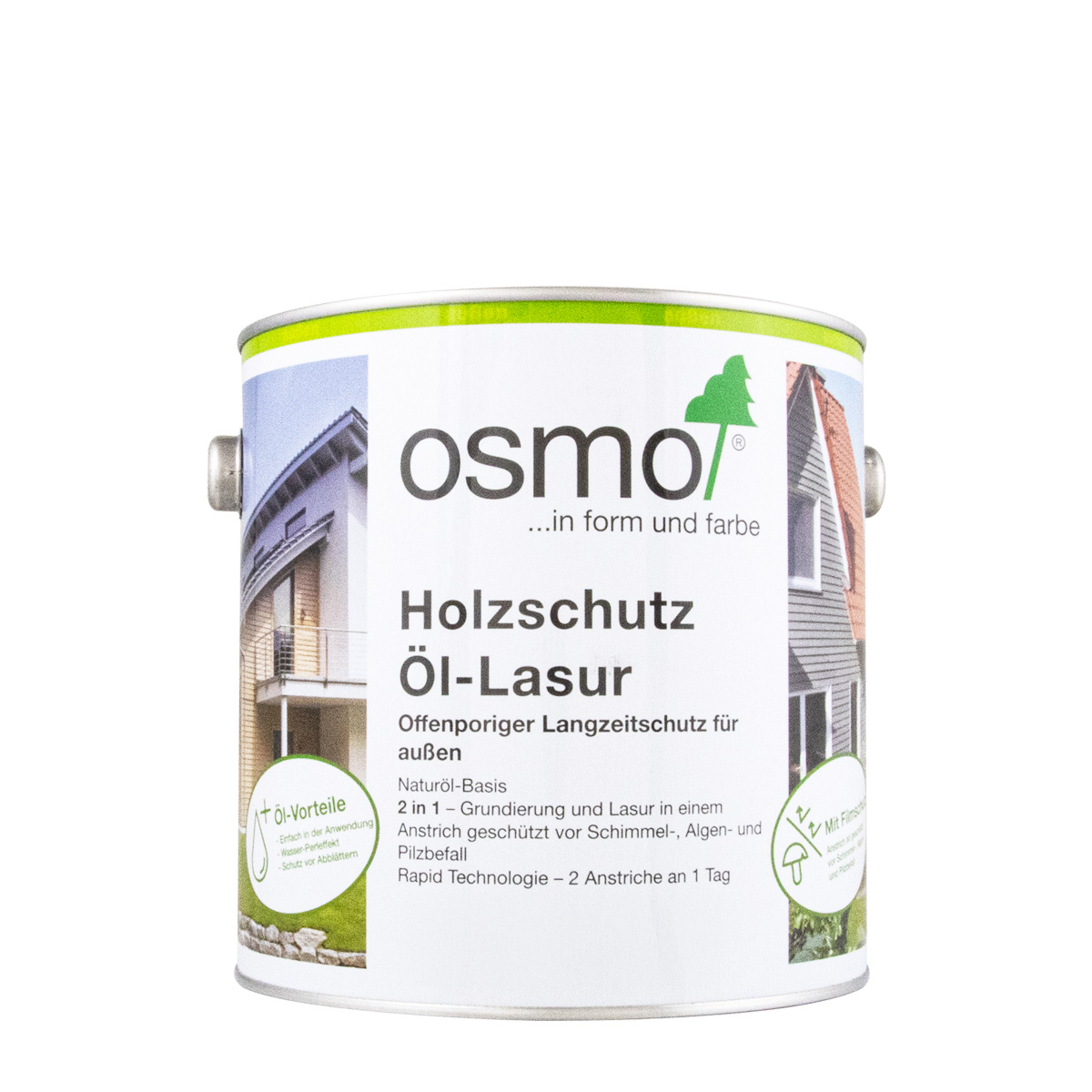 Osmo Holzschutz Öl-Lasur 700 kiefer 0,75L Holzschutzlasur, Holzlasur außen