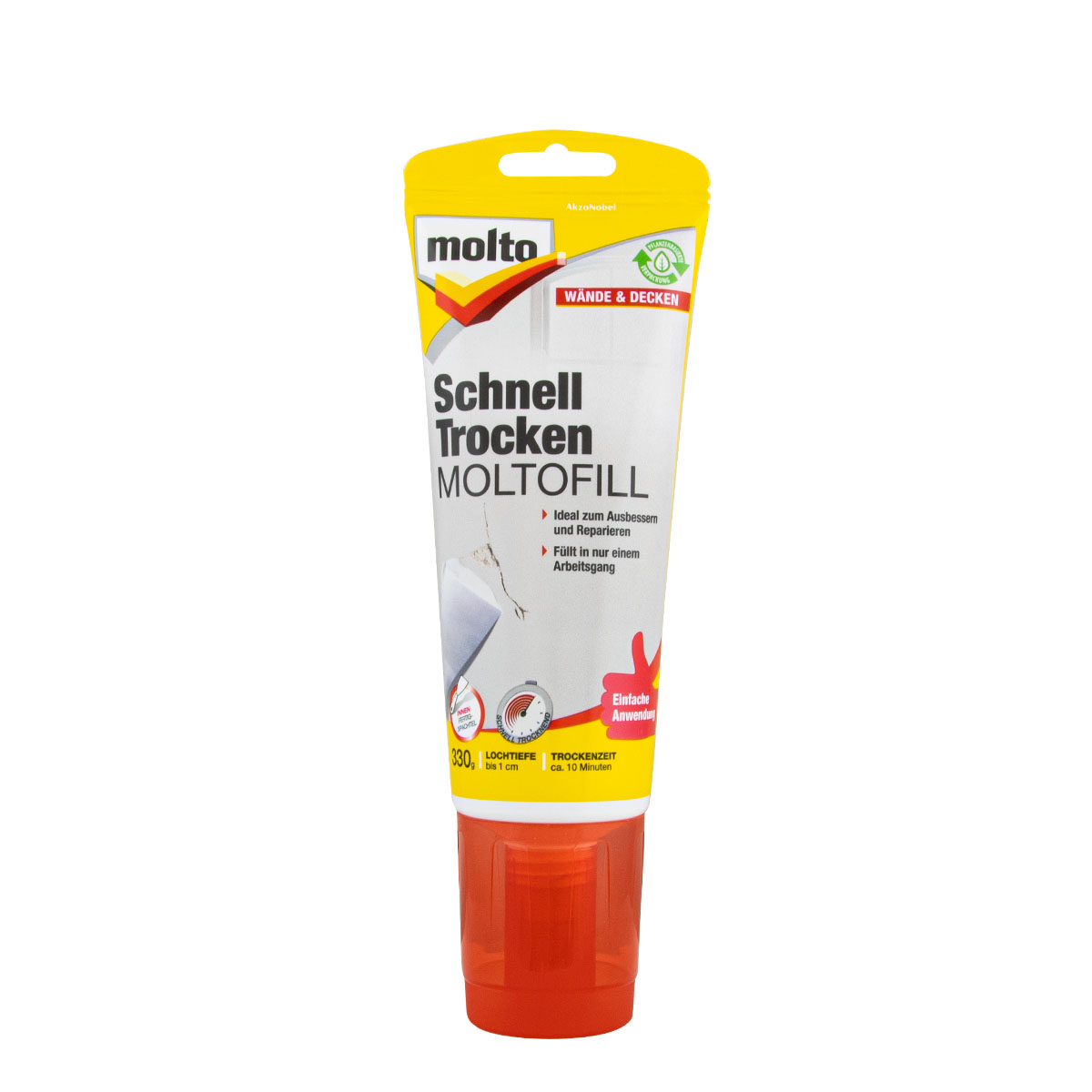 Molto Schnell Trocken Moltofill 330g, Fertigspachtel, Spachtelmasse