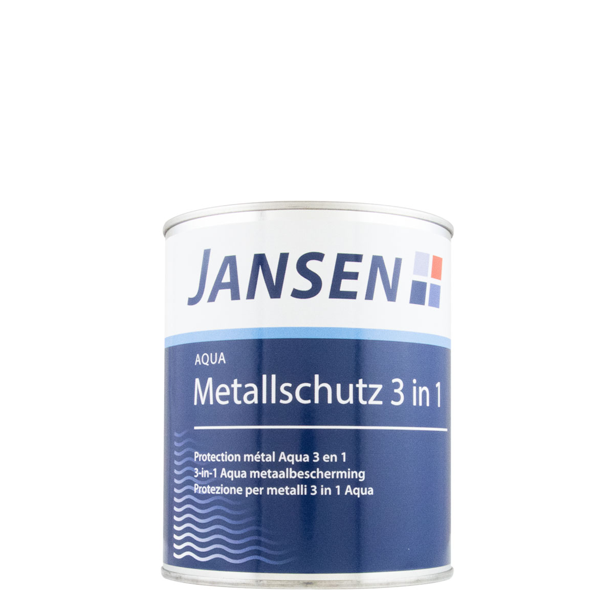 Jansen Aqua Metallschutz 3in1 DB703 750ml Eisenglimmer Metallschutzlack