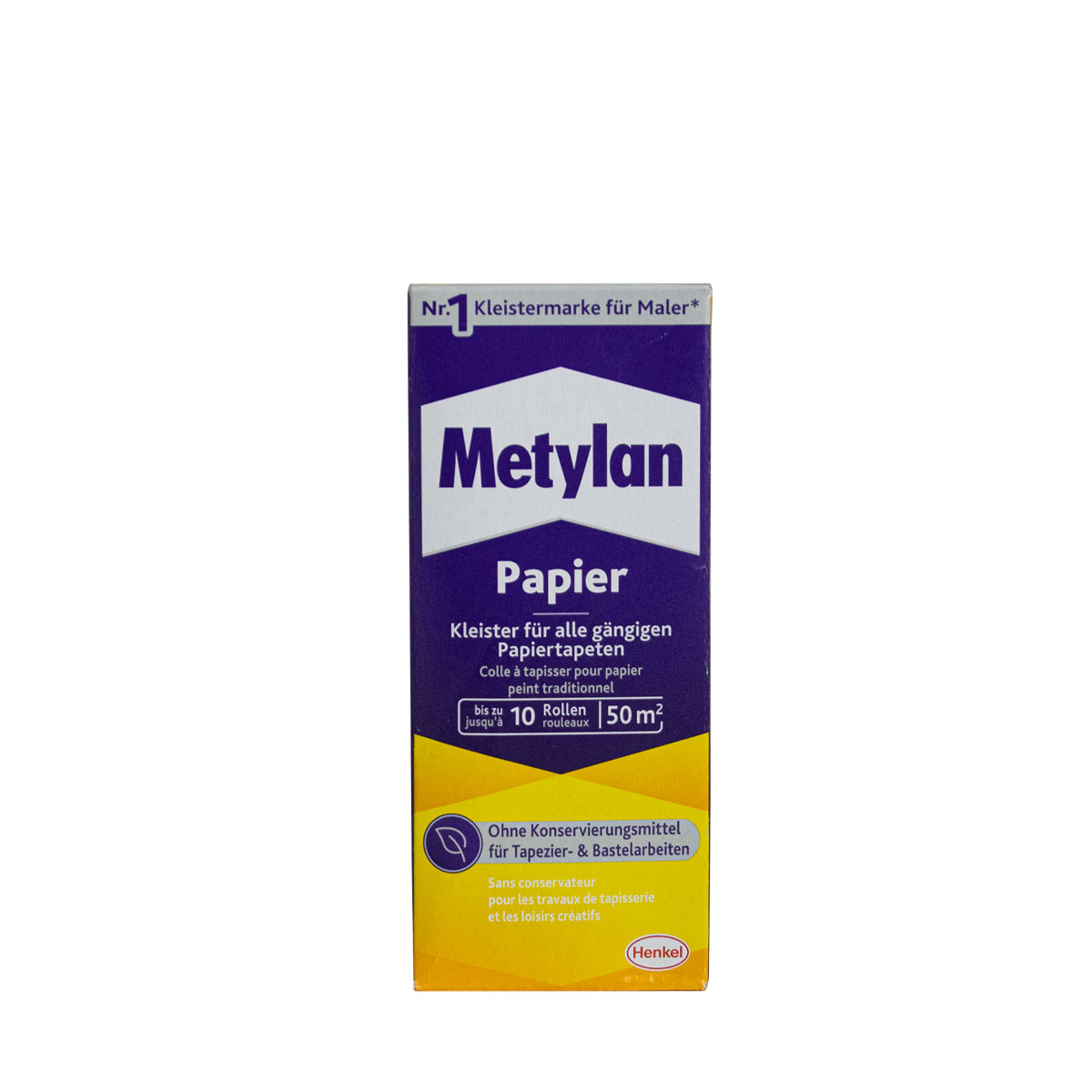 Metylan Papier Tapetenkleister 125g, für Papiertapeten, Bastelkleister