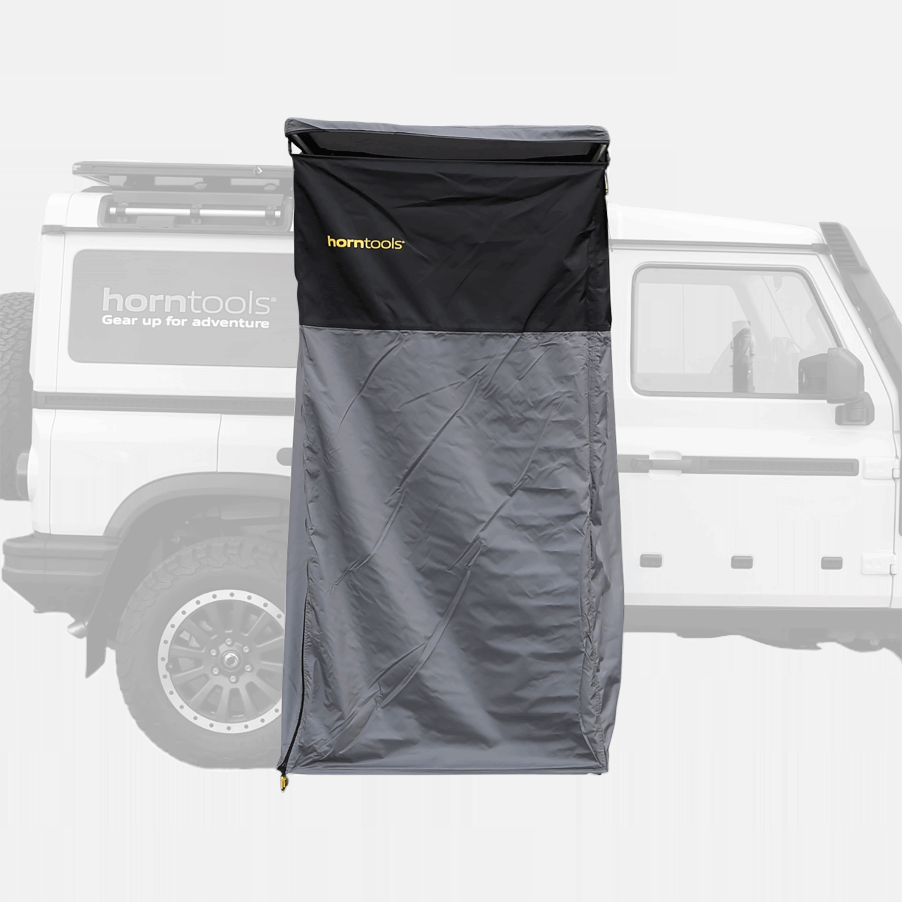 Horntools Duschzelt Horizon - mobile Umkleidekabine mit Boden