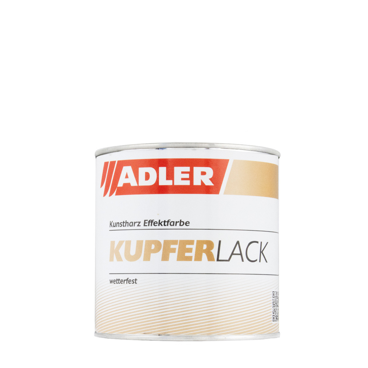 Adler Kupferlack 375ml, seidenglänzend, Kupferfarbe, Alkydharzlack
