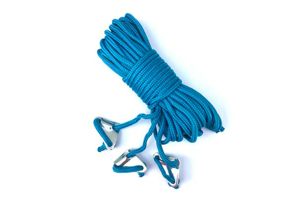 Bent Abspannleinen (3 Stück) hellblau