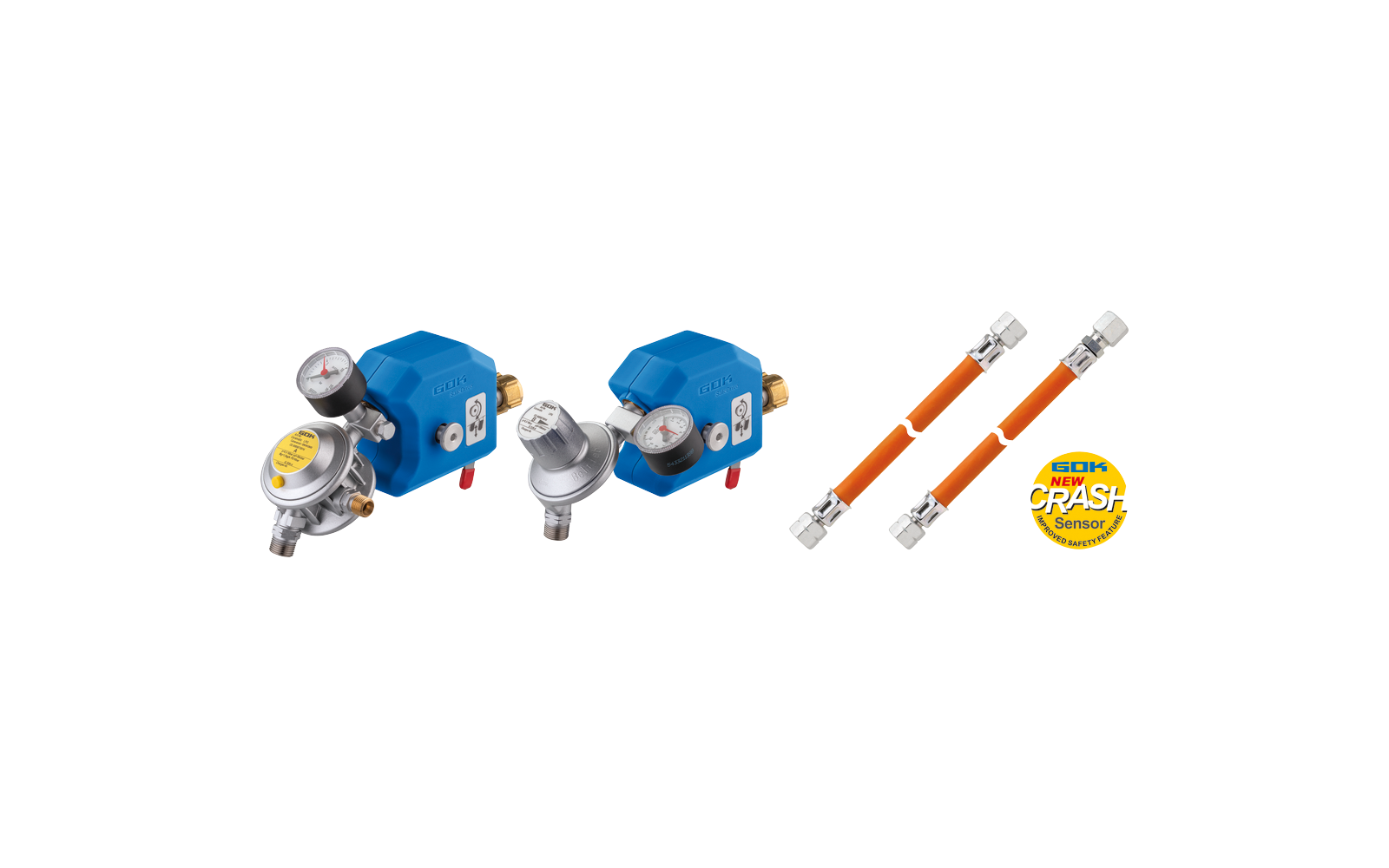 Caramatic SafeDrive PLUS Crashsensor zwei Flaschen GOK 30mbar