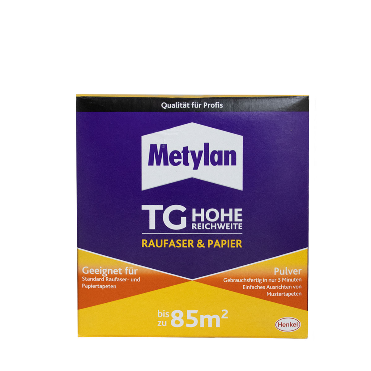 Metylan TG Hohe Reichweite Raufaser & Papier 500g, Tapetenkleber, Tapetenkleister