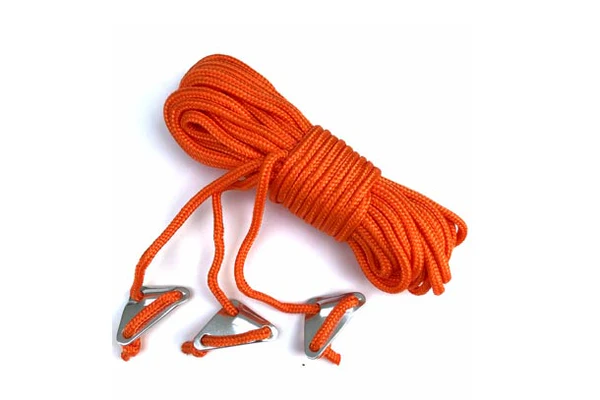 Bent Abspannleinen (3 Stück) orange