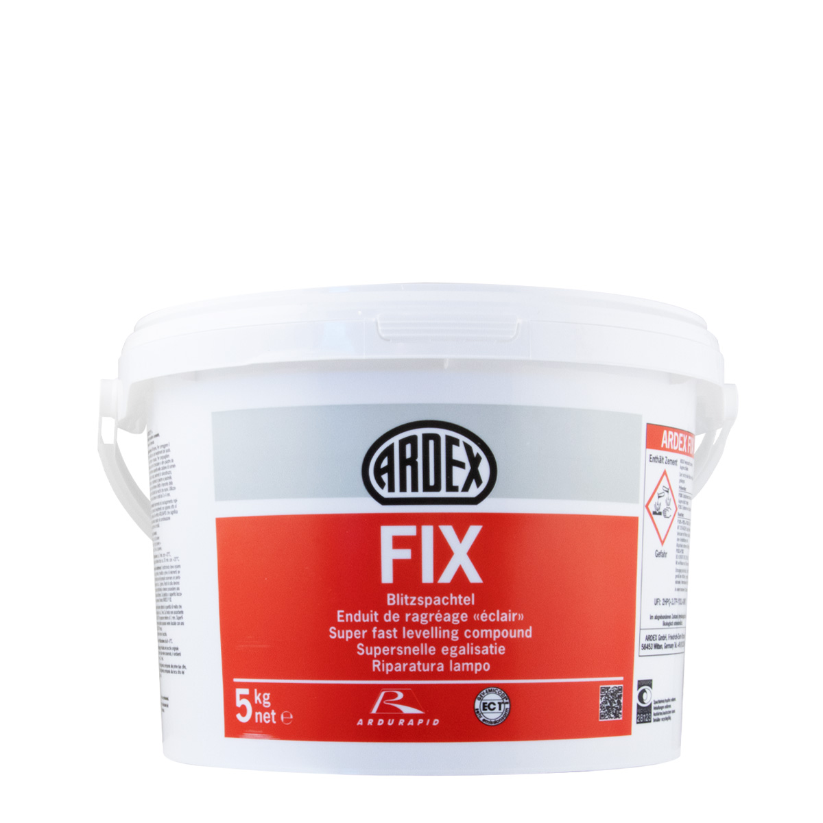 Ardex FIX 5kg, Blitzspachtel, Reparaturspachtel