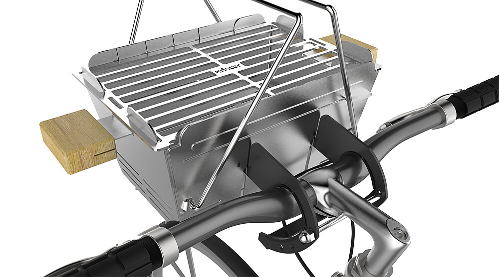 Knister Grill Fahrradhalterung