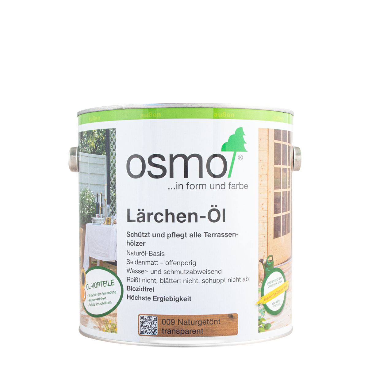Osmo Terrassen-Öl 019 grau transparent 2,5L, Holzöl