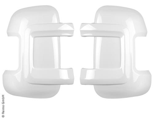 Spiegelprotektoren-Set weiß/lange Version - Fiat Ducato, Citroen Jumper / Peugeot Boxer
