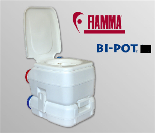 Bi-Pot 34 Camping WC bipot Fiamma Tragbar Toilette wassertank