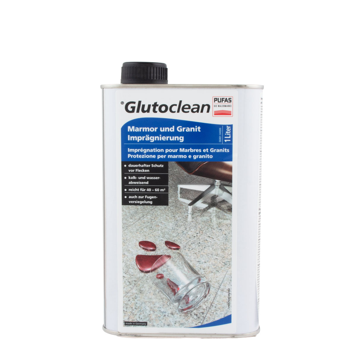Glutoclean Marmor und Granitimprägnierung 1L, Steinimprägnierung
