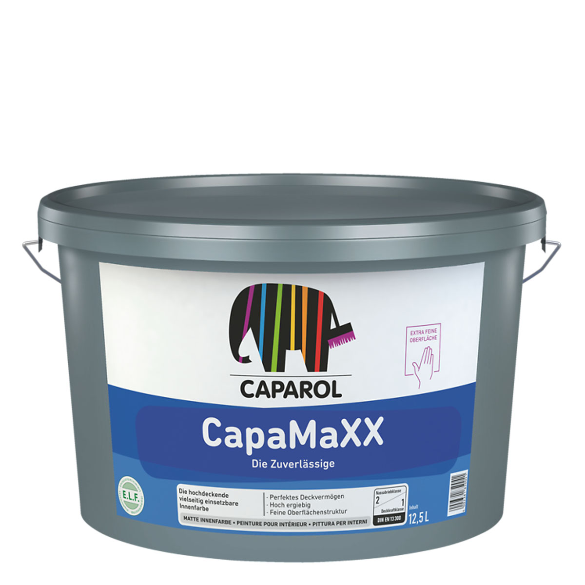 Caparol CapaMaXX 12,5L wunschfarbton PG S, hochdeckende Wandfarbe, Dispersionsfarbe