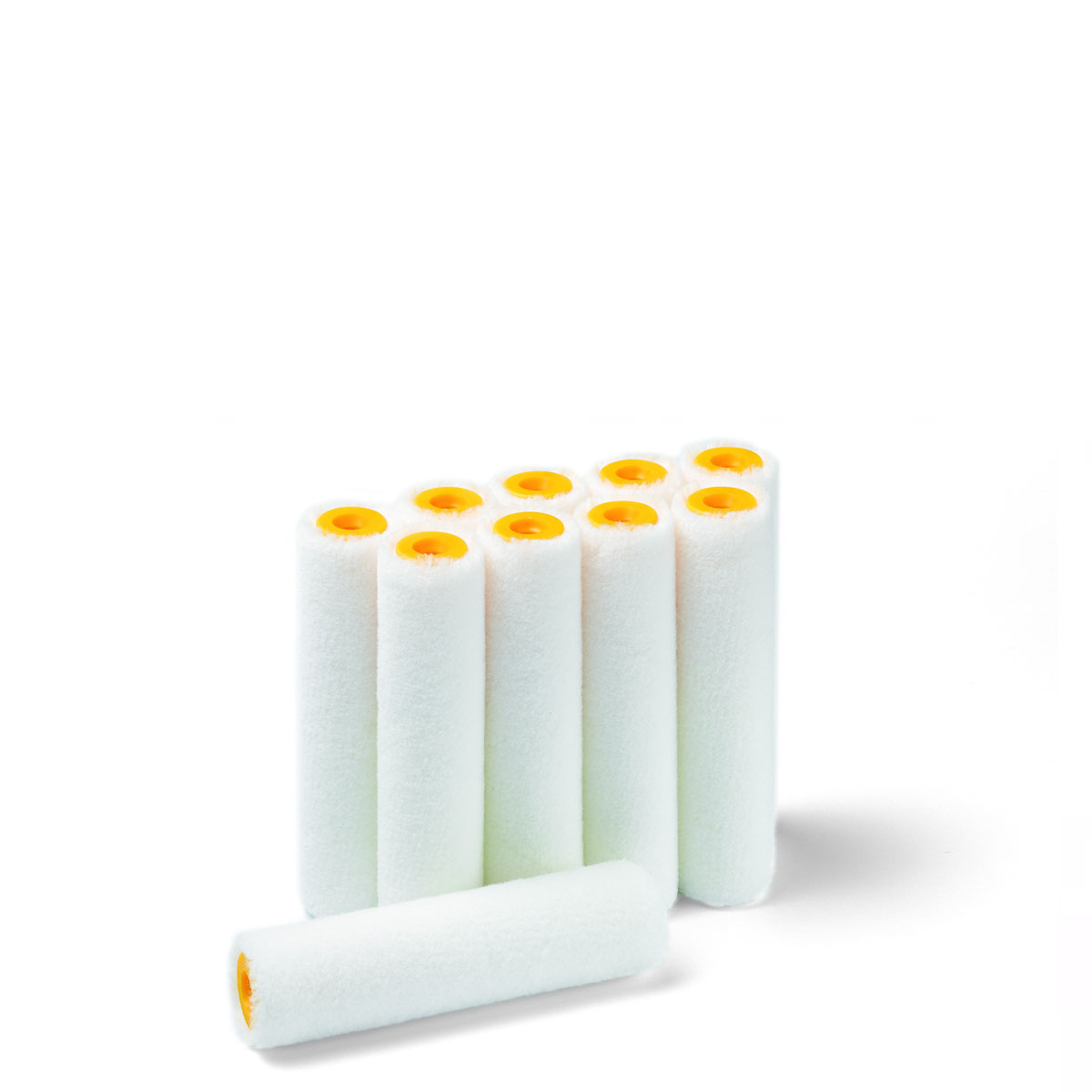 10x Schuller Lackrolle Felt 10cm #20030, 4mm Flor, Farbwalze, Lackwalze