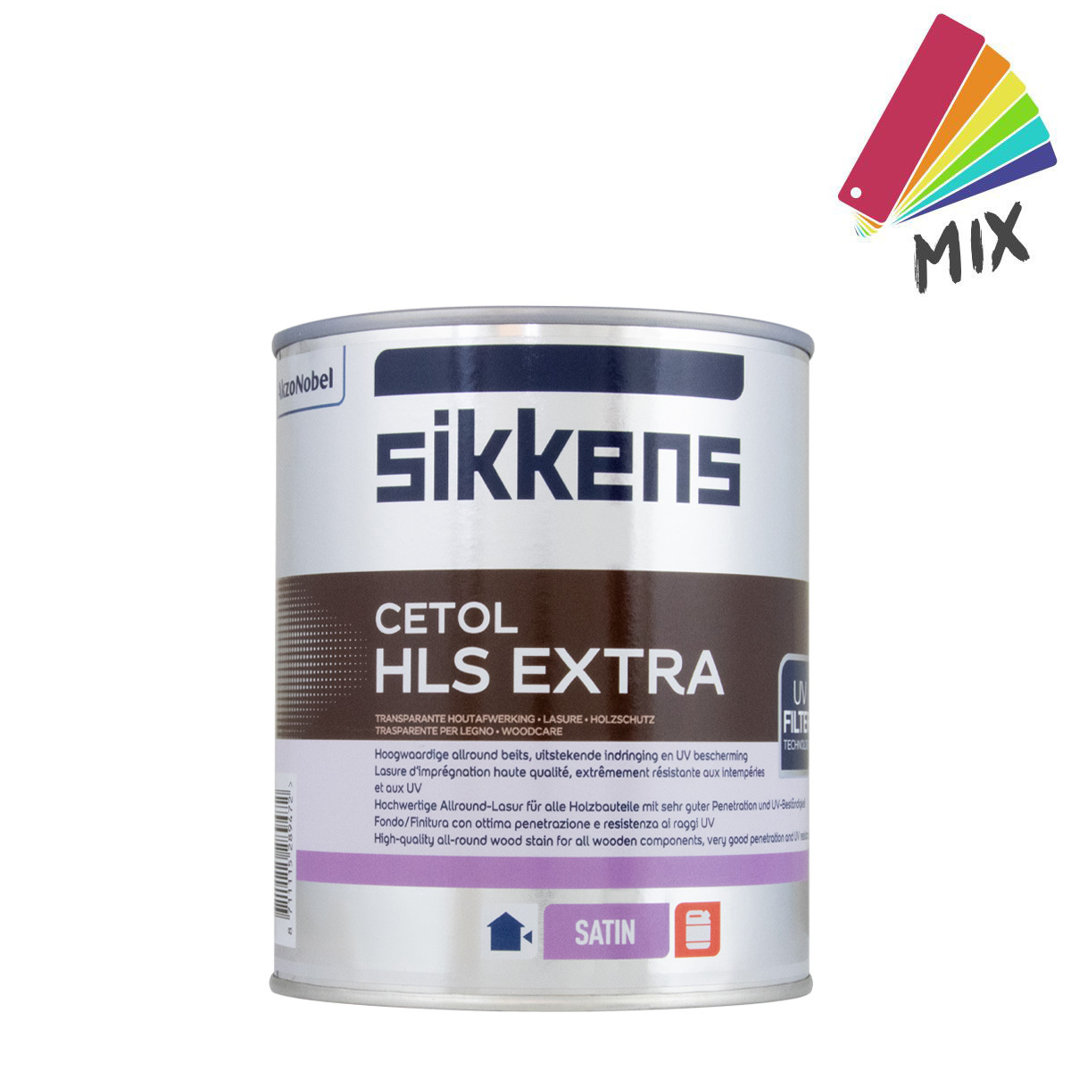 Sikkens Cetol HLS extra wunschfarbton 1L Holzschutzlasur, Holzlasur außen