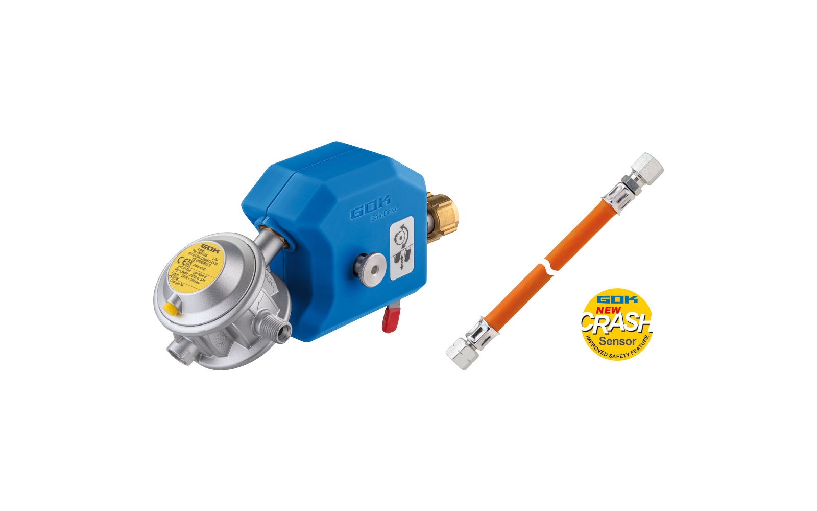 Caramatic SafeDrive Crashsensor eine Flasche GOK 30mbar