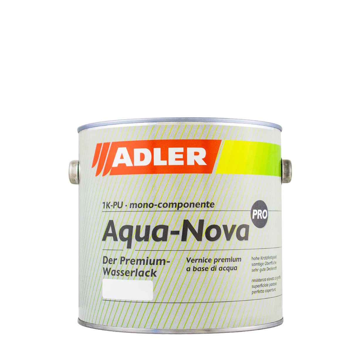 Adler Aqua Nova Pro 2,5L weiß matt, wasserbasierter Lack