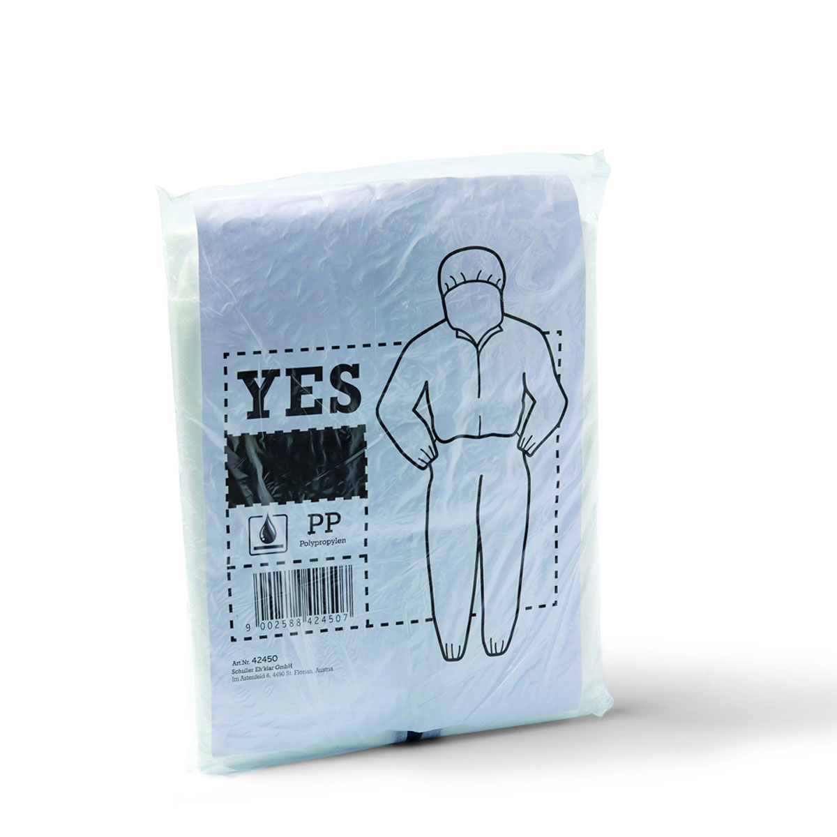 Schuller Schutzanzug Yes Größe L Maleroverall, Lackieranzug, Einweganzug #42450