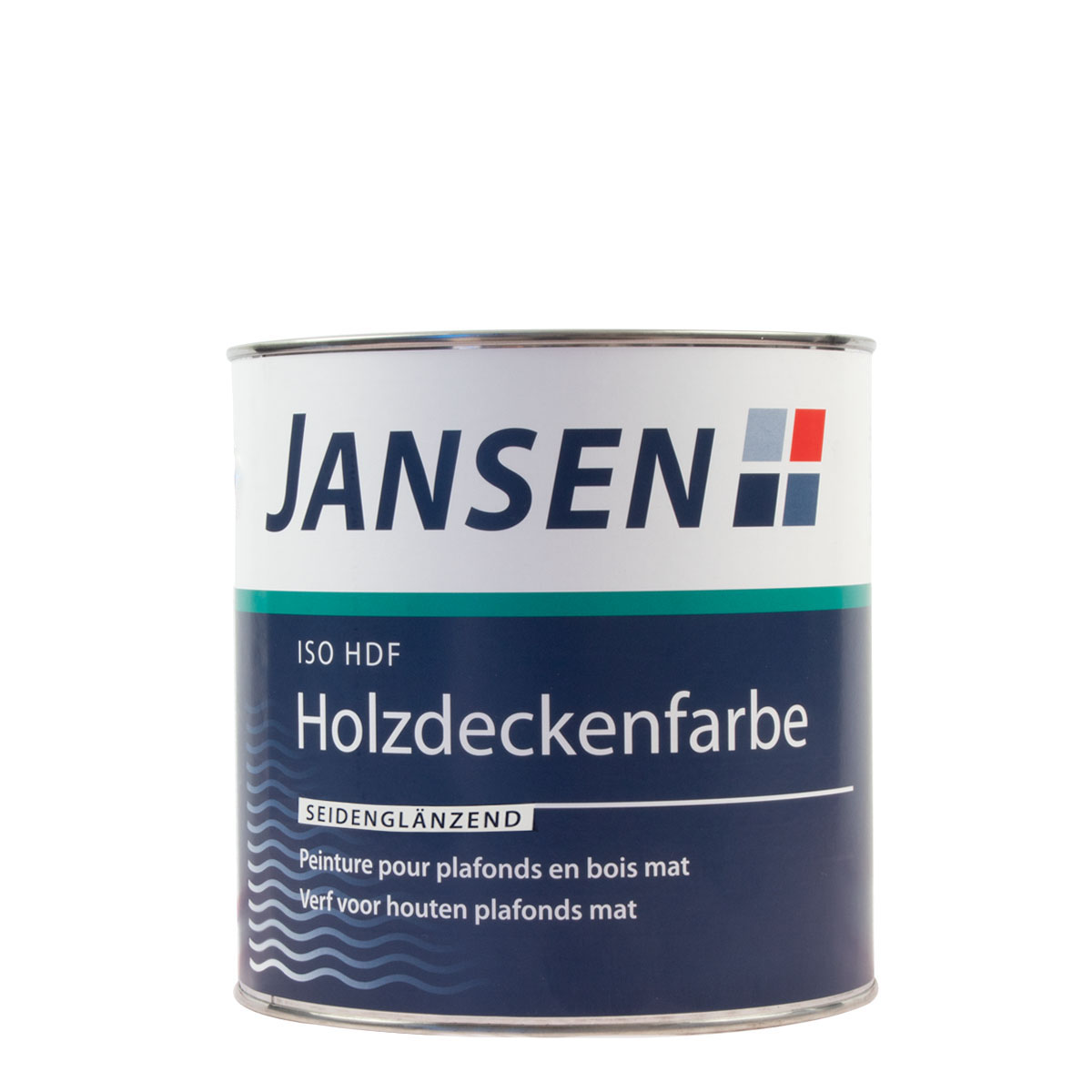 Jansen ISO-HDF Holzdeckenfarbe 750ml weiß matt/seidenglänzend