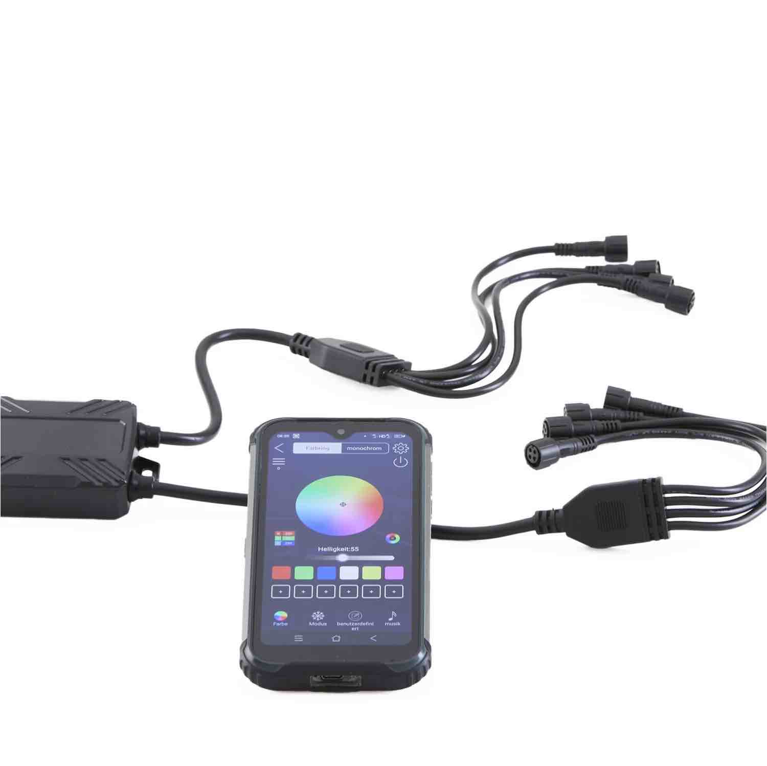 LTPRTZ ROCK LIGHTS - Control Box 8er