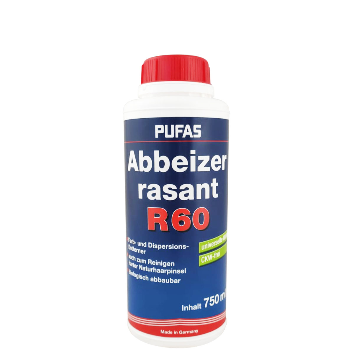 Pufas Abbeizer rasant R60 750ml, Lackentferner, Farbentferner