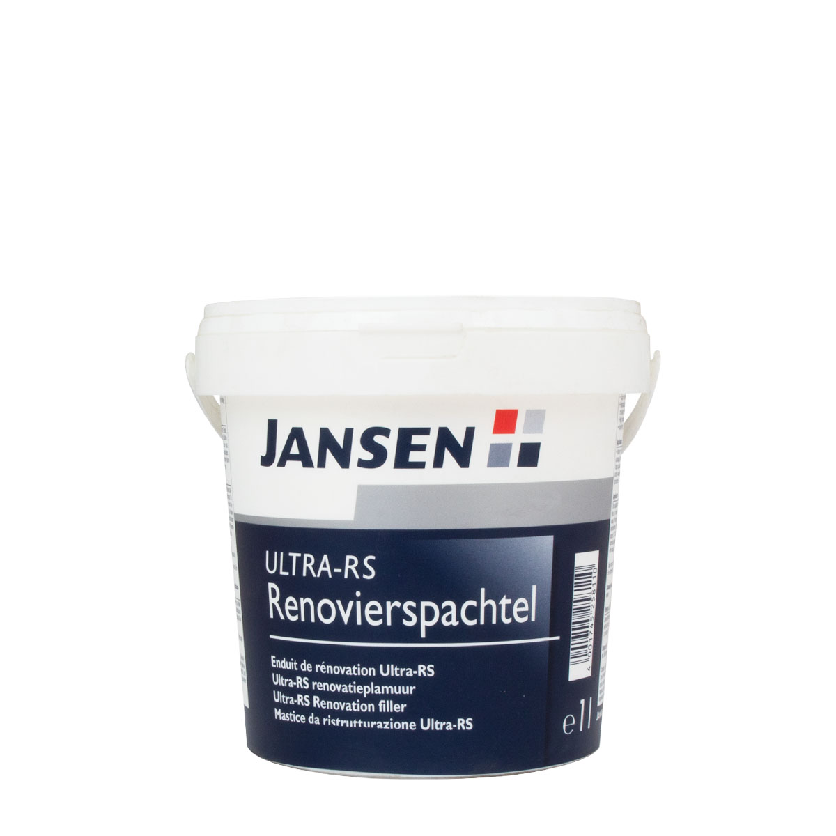 Jansen Ultra-RS Renovierspachtel 1L, Füllspachtel, Reparaturspachtel, Dispersionsspachtel
