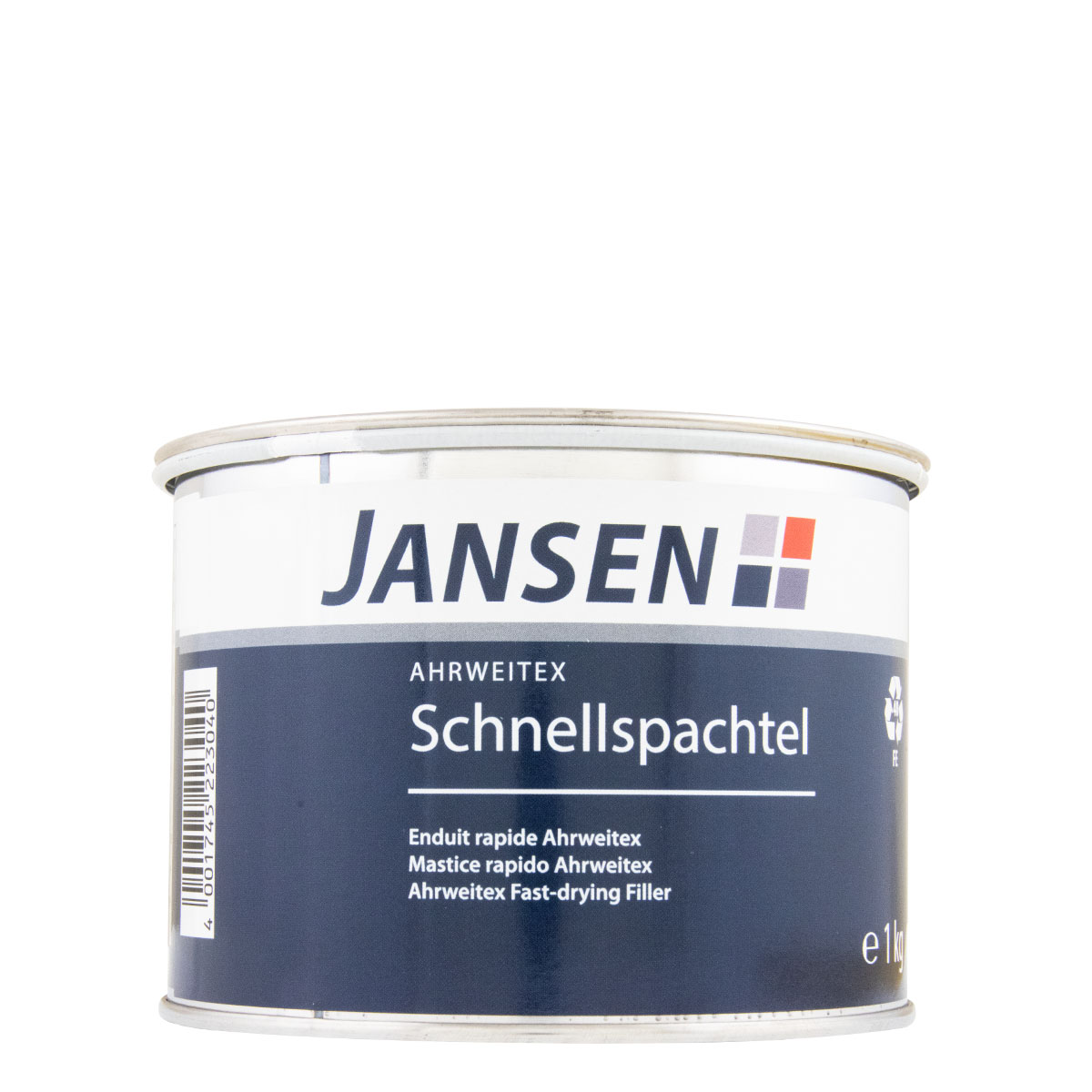 Jansen Ahrweitex-Schnellspachtel 125g, Fertigspachtel, Lackspachtel, Reparaturspachtel