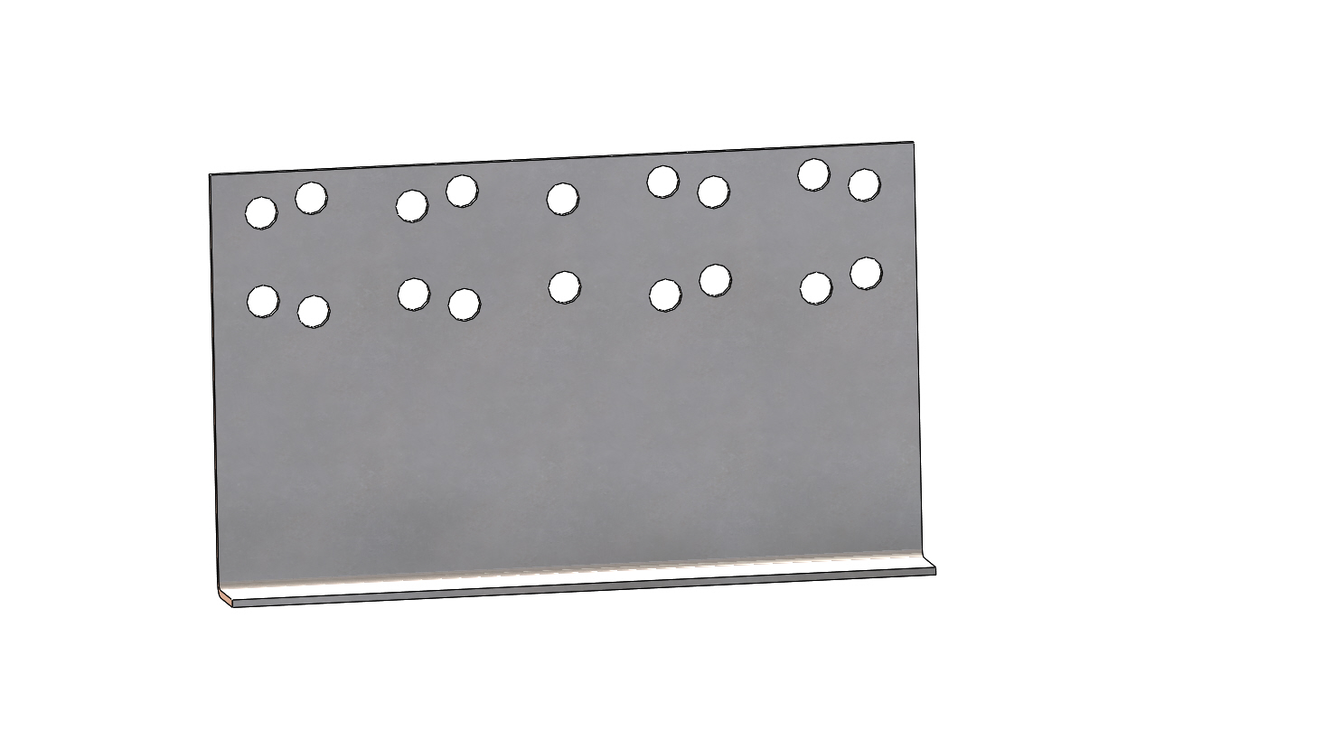 Adapter Montageplatten BPW Vario III IV Hinter der Achse Rangierhilfe (90)