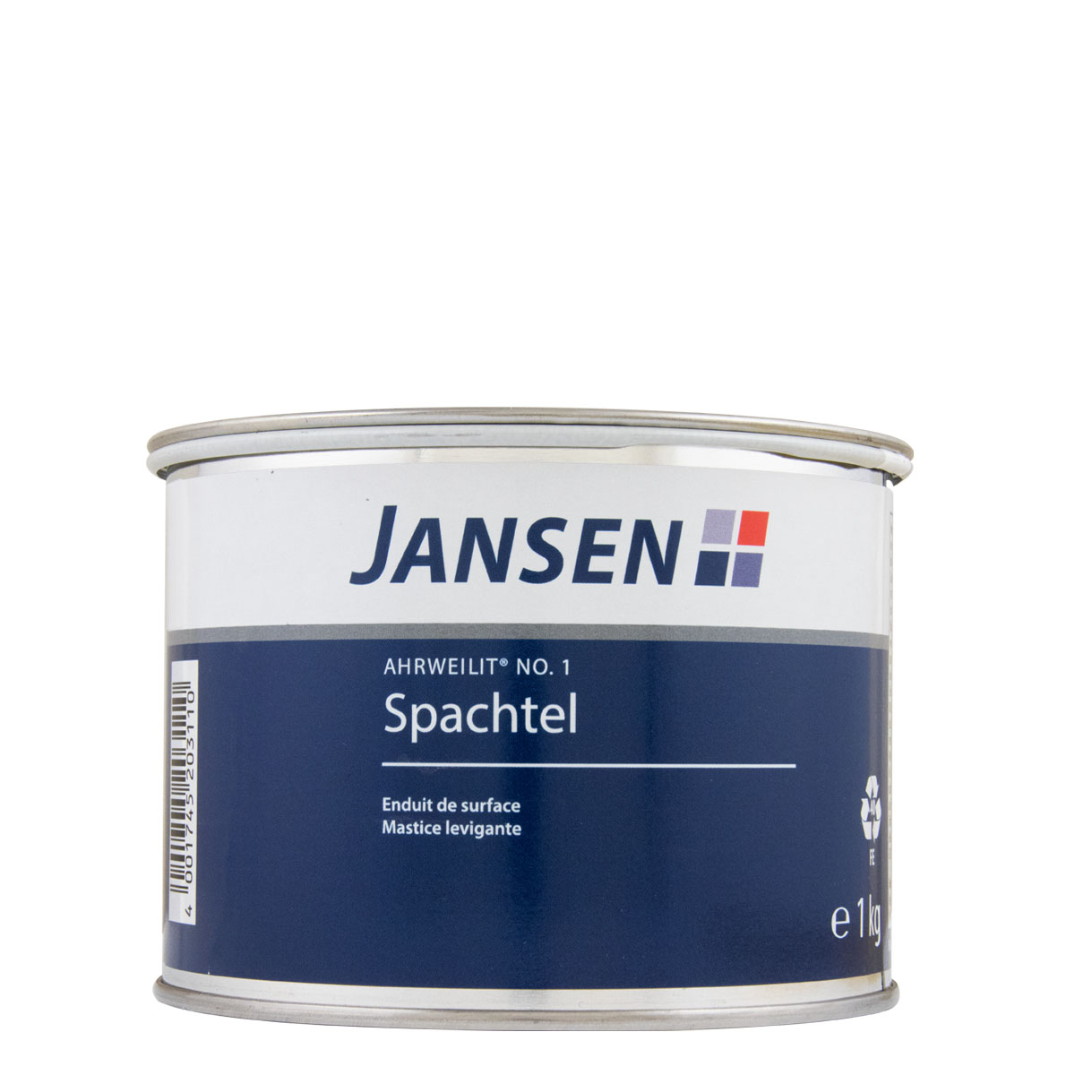 Jansen Ahrweilit-Spachtel NO.1 200g, Flächenspachtel, Fertigspachtel