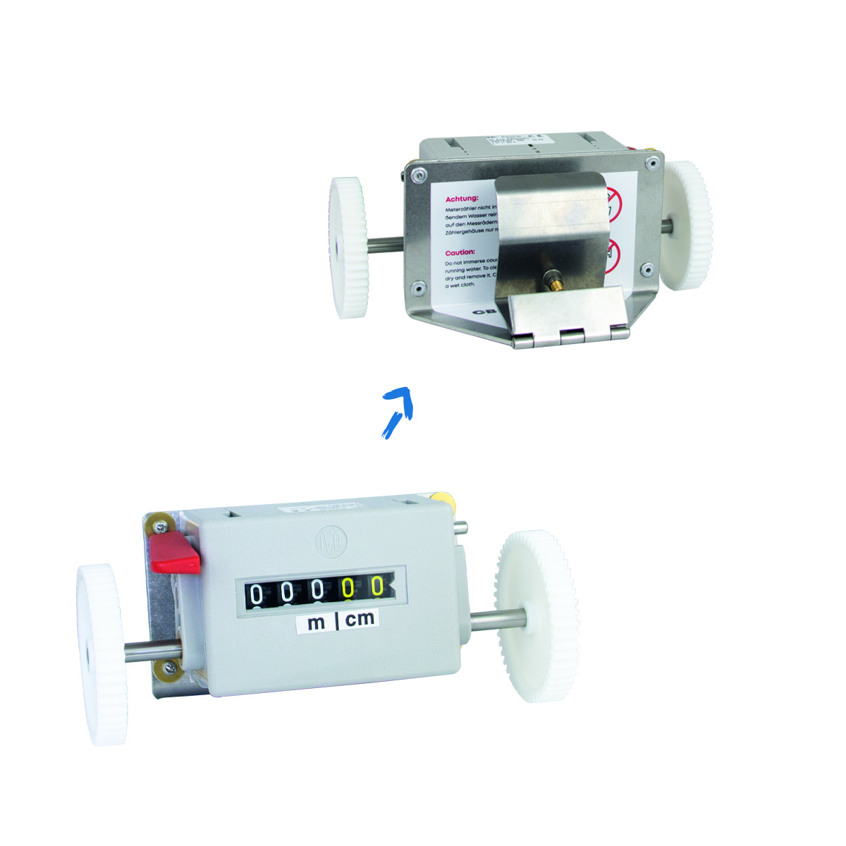 Tapofix CB Meterzähler, Messgerät für Tapeziergeräte