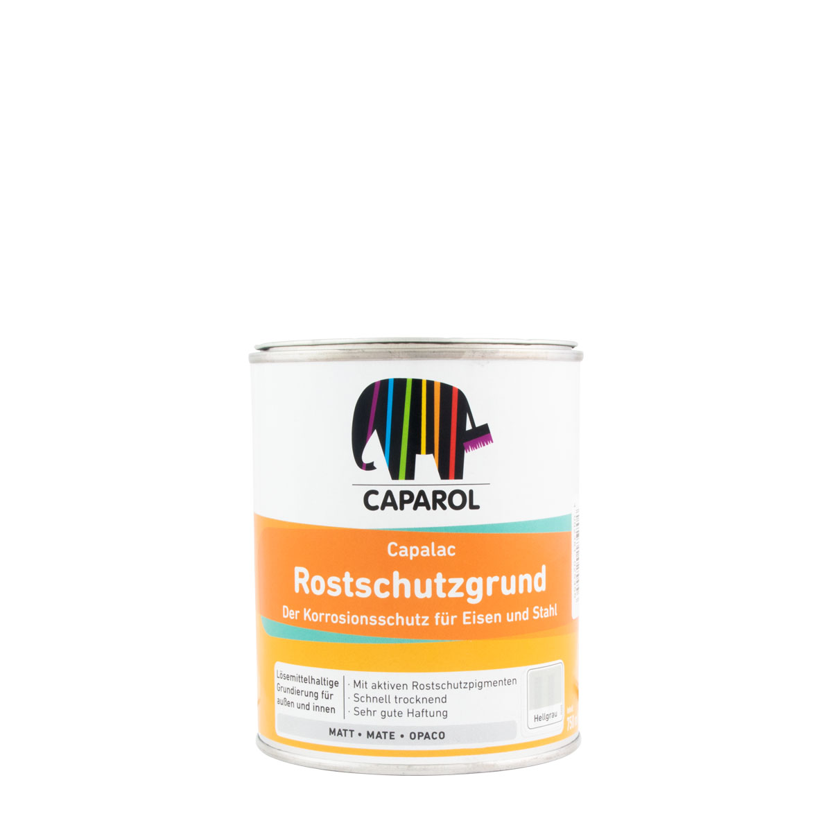 Caparol Capalac Rostschutzgrund 0,75L hellgrau, Korrosionsschutz, Grundierung