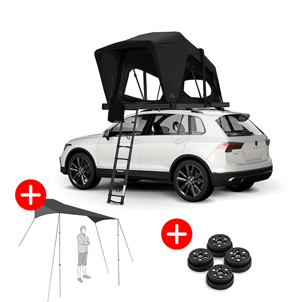 Qeedo Dachzelt Freedom Hybrid 2 Dachzelt Bundle 1