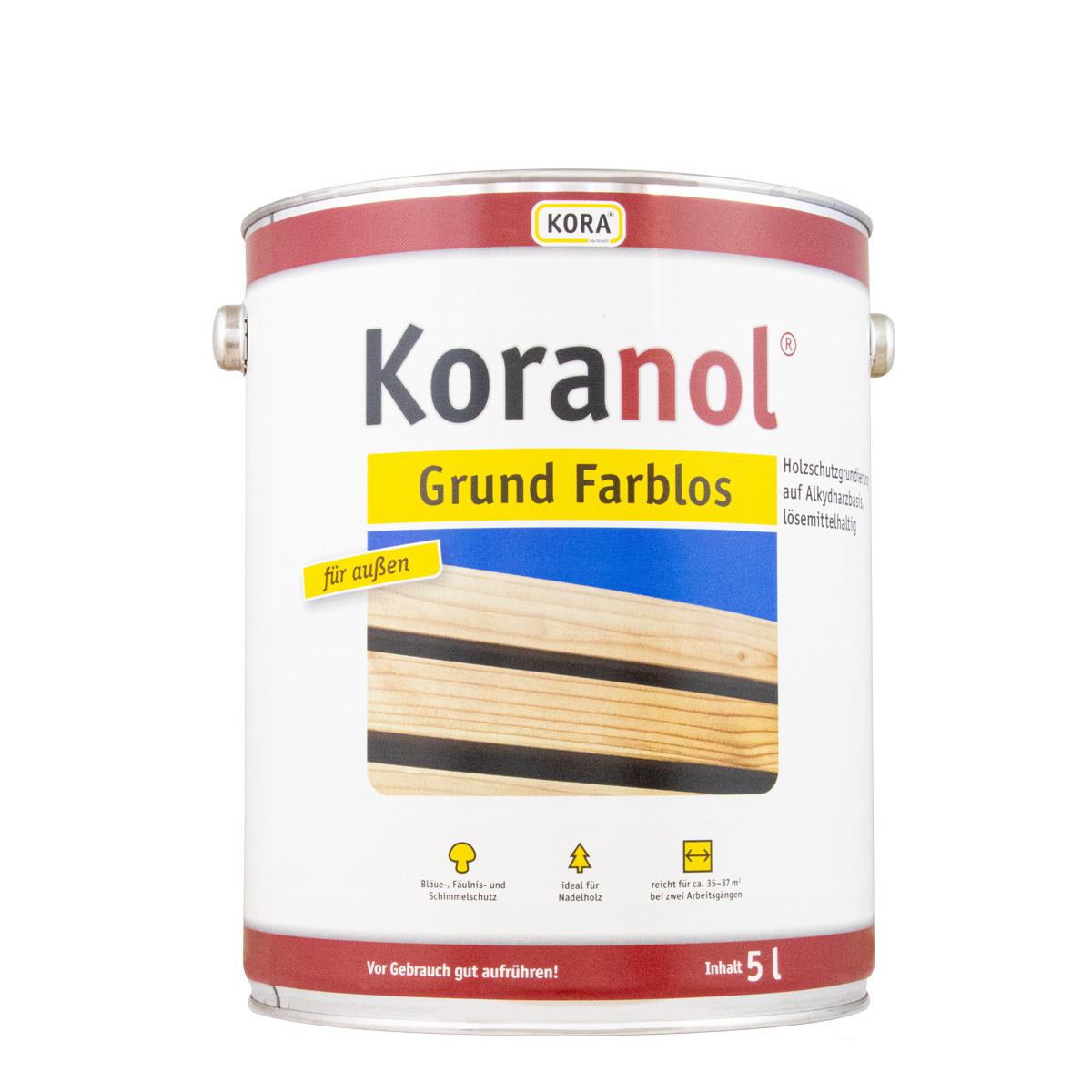 Koranol Grund 750ml farblos, Imprägnierung, Holzschutzmittel, Grundierung