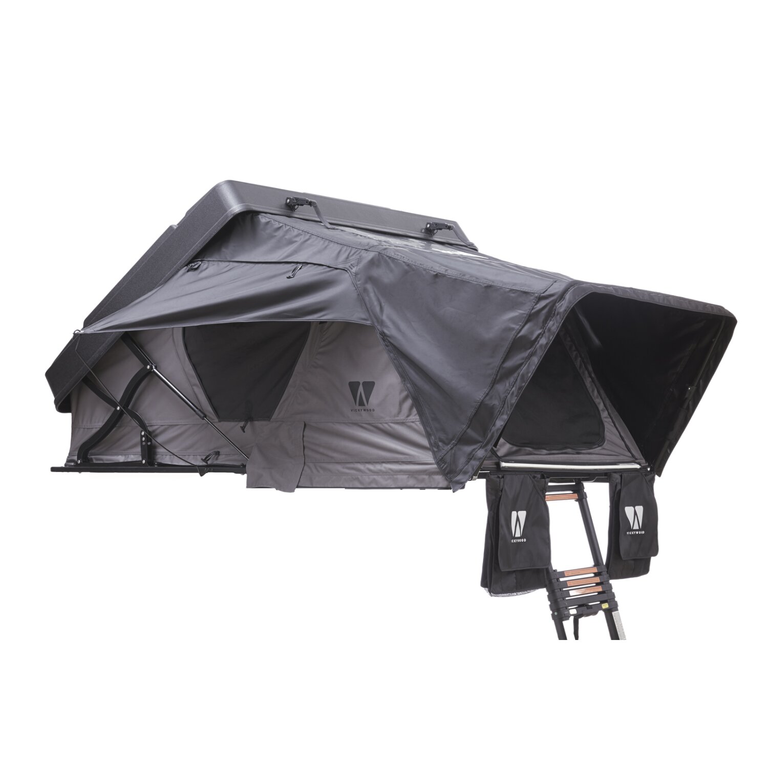 Vickywood Dachzelt Hybrid Mighty Oak light 165 ECO grau