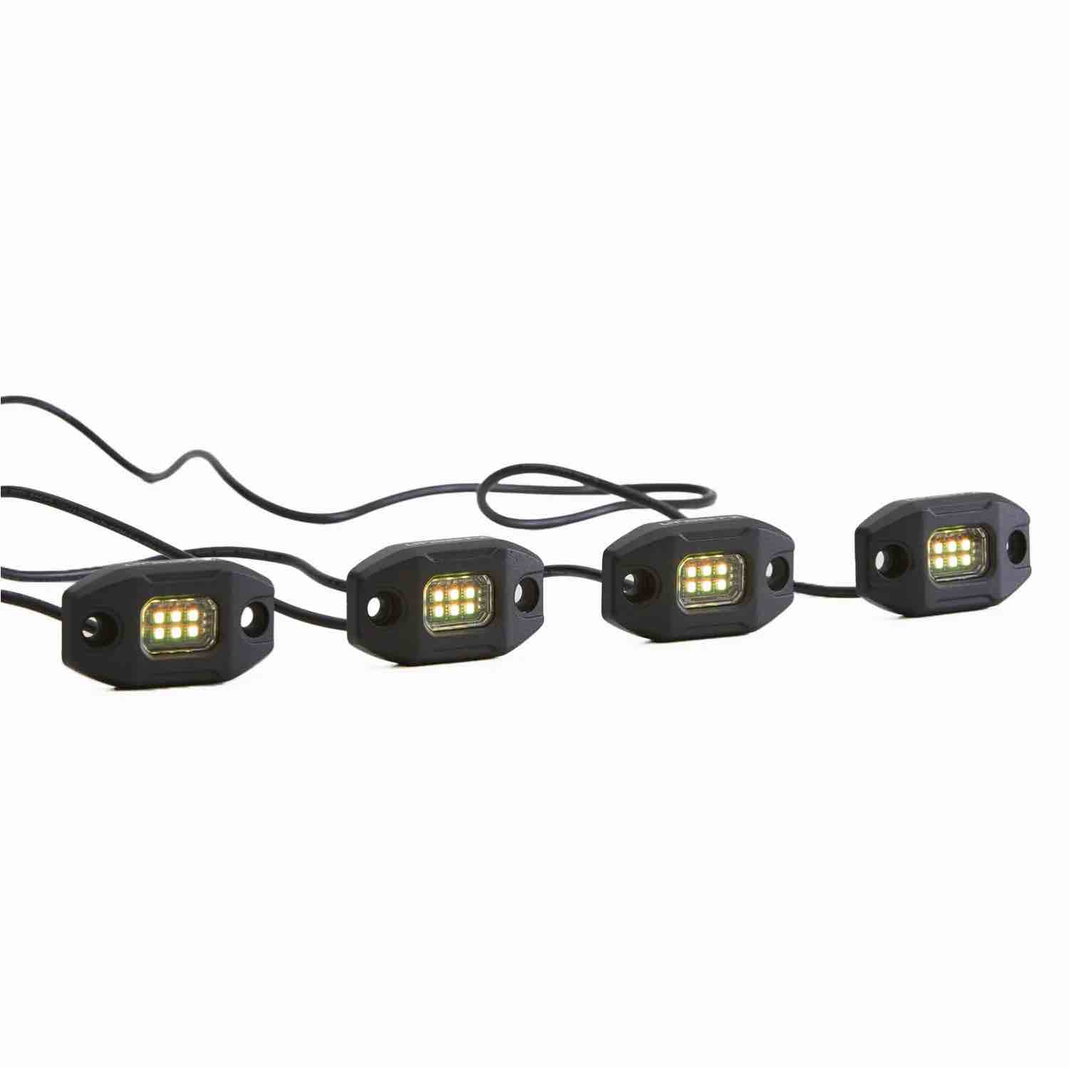 LTPRTZ ROCK LIGHTS RGB - 4er Set Arbeitsscheinwerfer Offroad