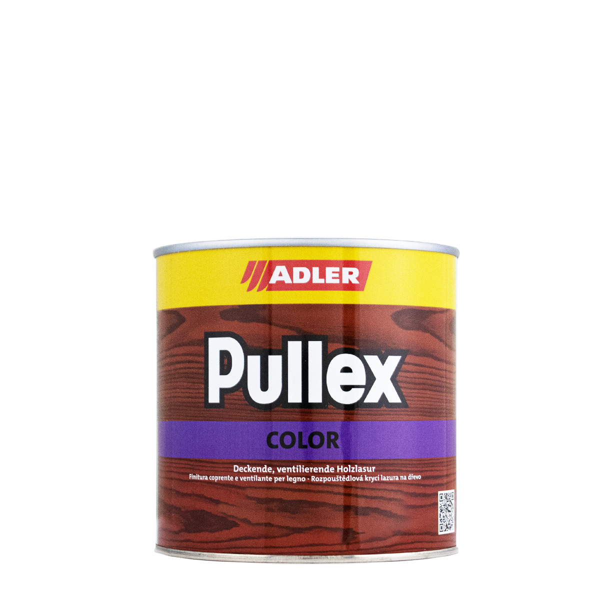 Adler Pullex Color 2,5L W10 weiß, Wetterschutzfarbe, Holzfarbe
