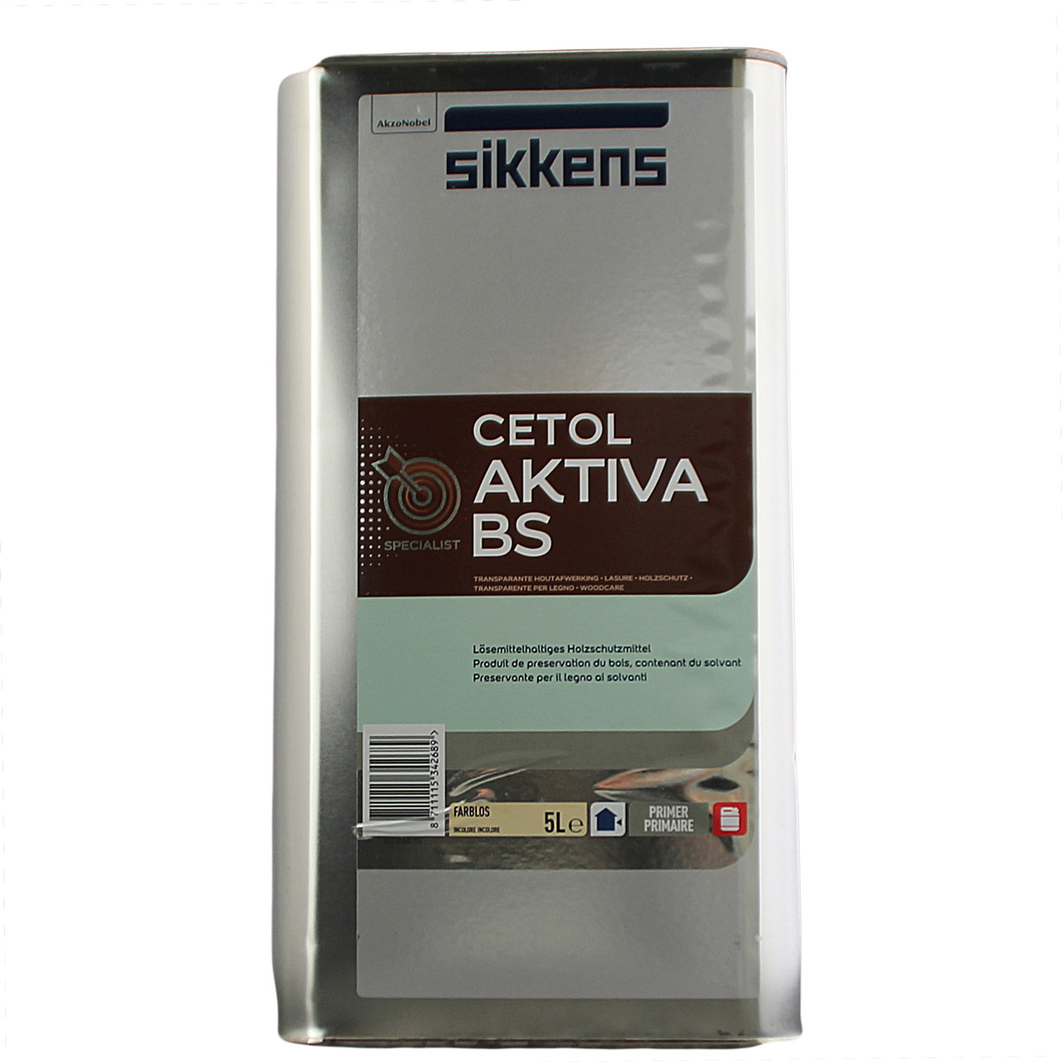 Sikkens Cetol Aktiva BS 1L Holzschutz , Grundierung