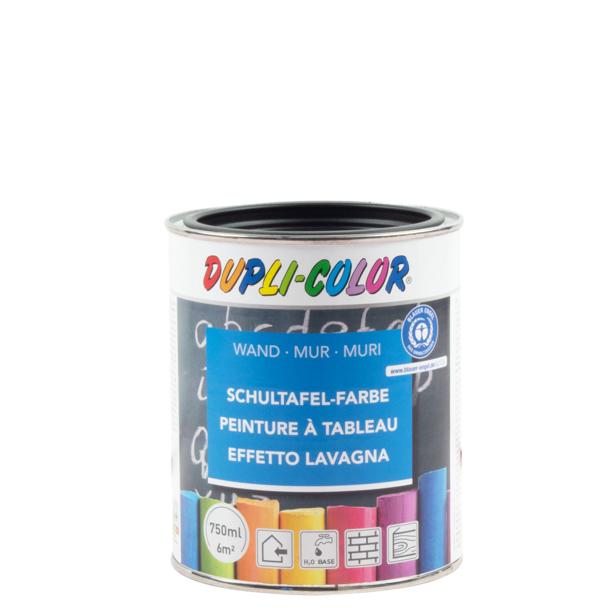 Dupli Color Schultafelfarbe 750ml schwarz, Schultafellack, Effektlack