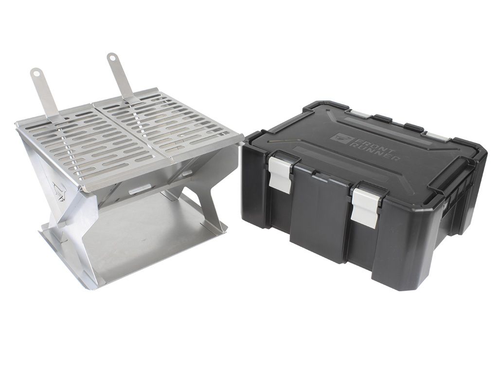 Front Runner Box Braai / BBQ Grill & Wolf Pack Pro Kit